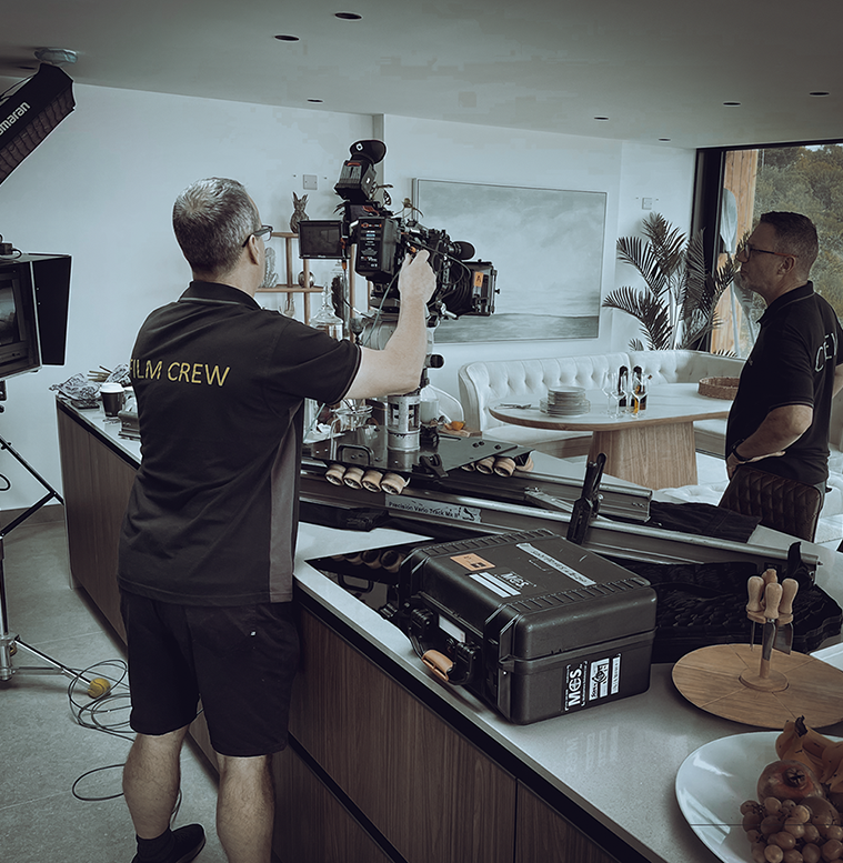 Video production, content creation for TV advert