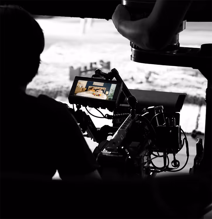 Video production filming TV advert