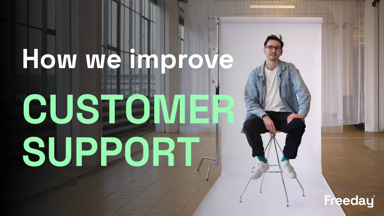 How we improve customer support - Freeday