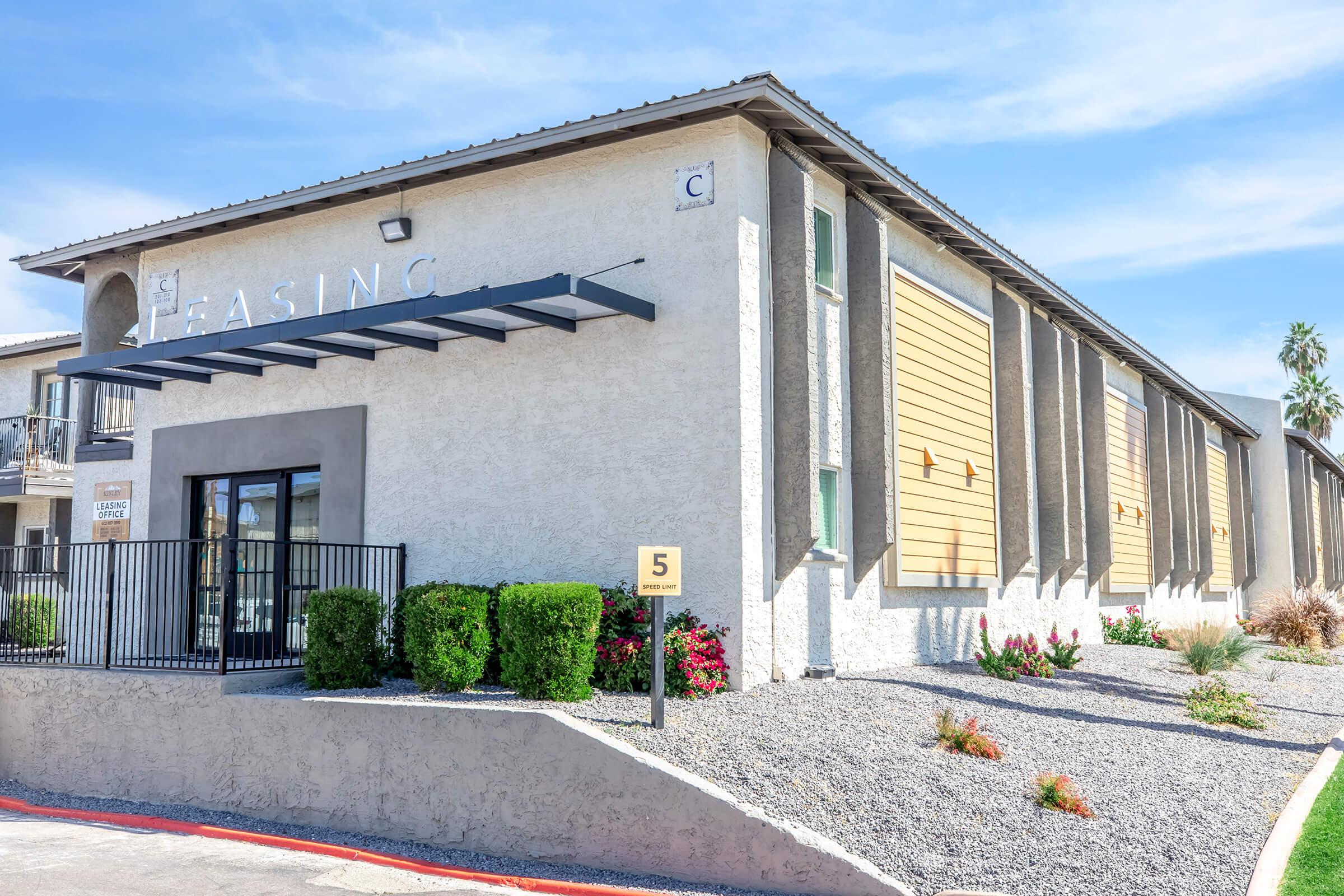 Exterior of property