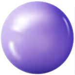 Purple shape ball
