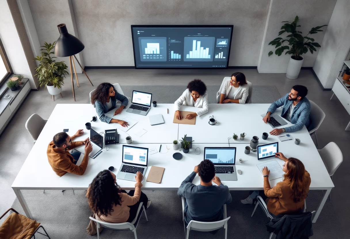 image of tech solutions demonstration (for a hr tech)