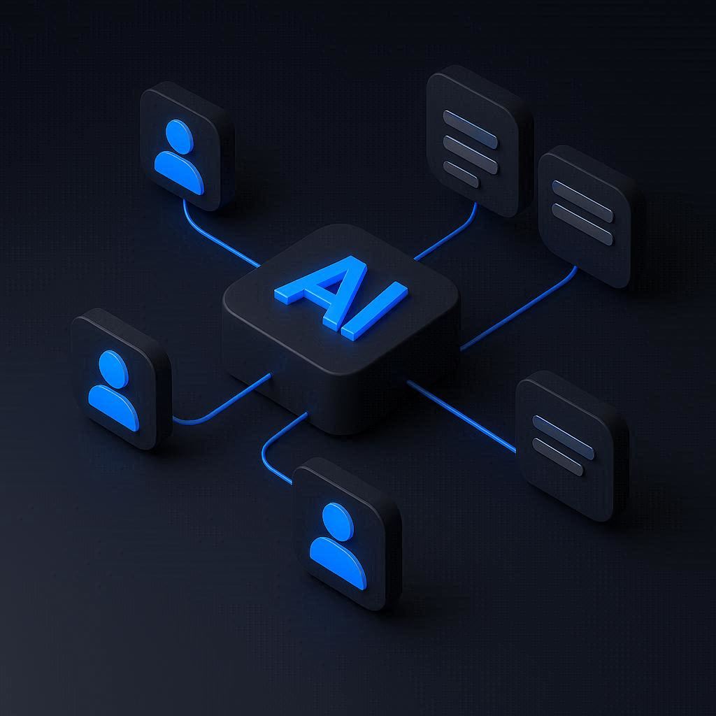 [interface] digital interface of a dashboard (for a ai marketing tech company)