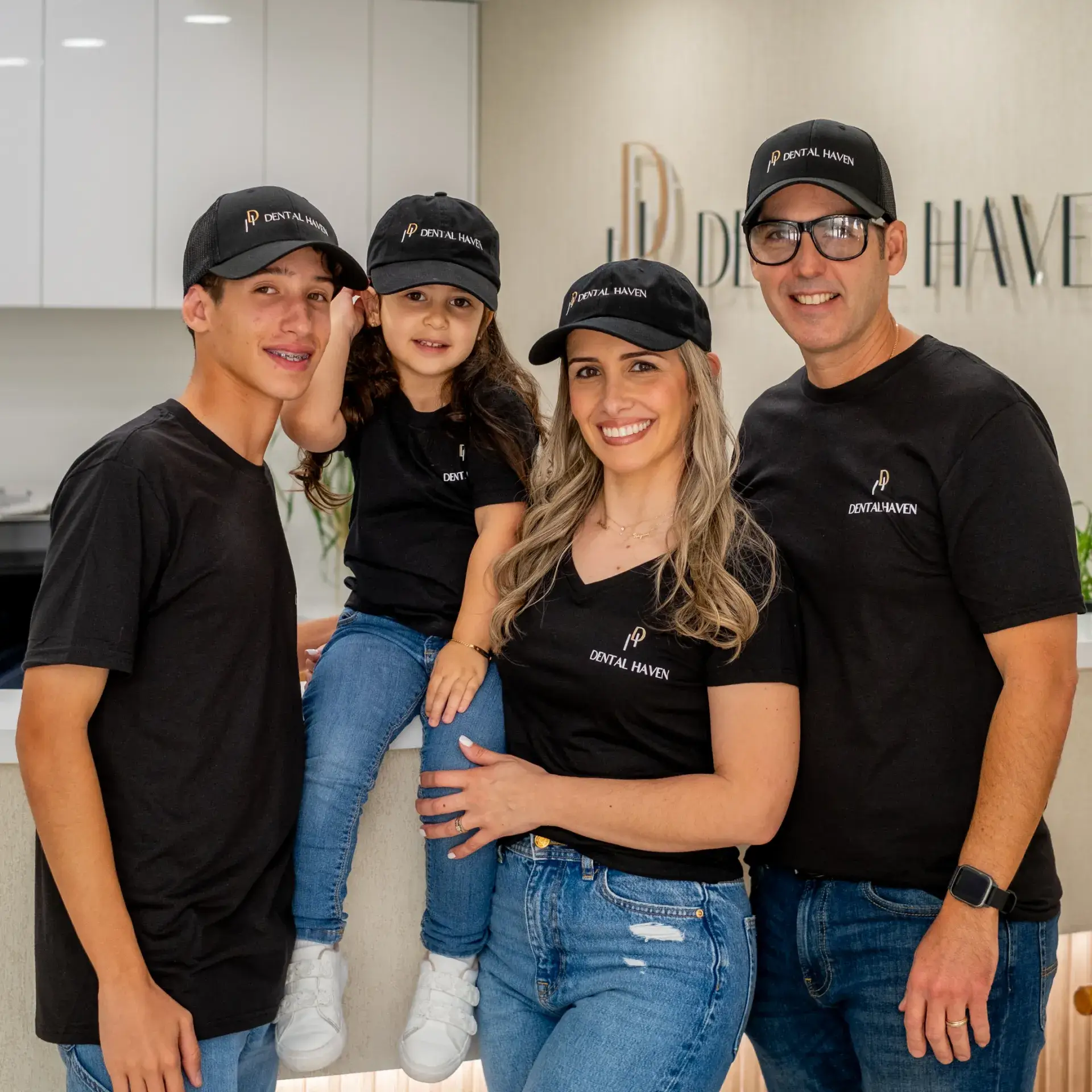 A group of people standing next to each other.