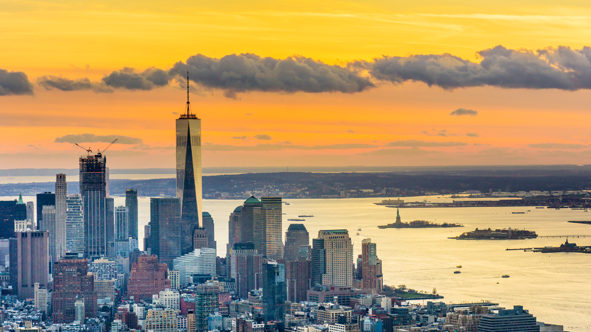 view of lower manhattan
