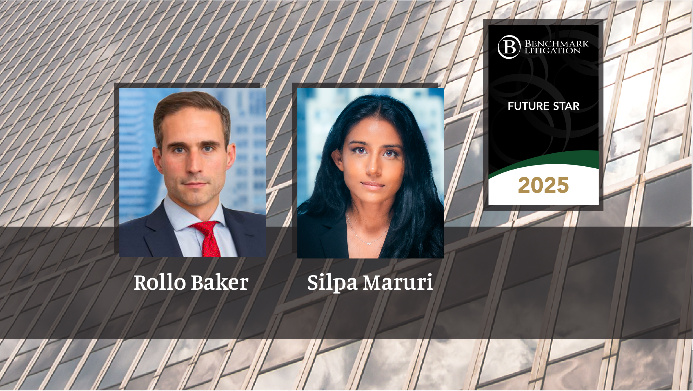 Rollo Baker and Silpa Maruri