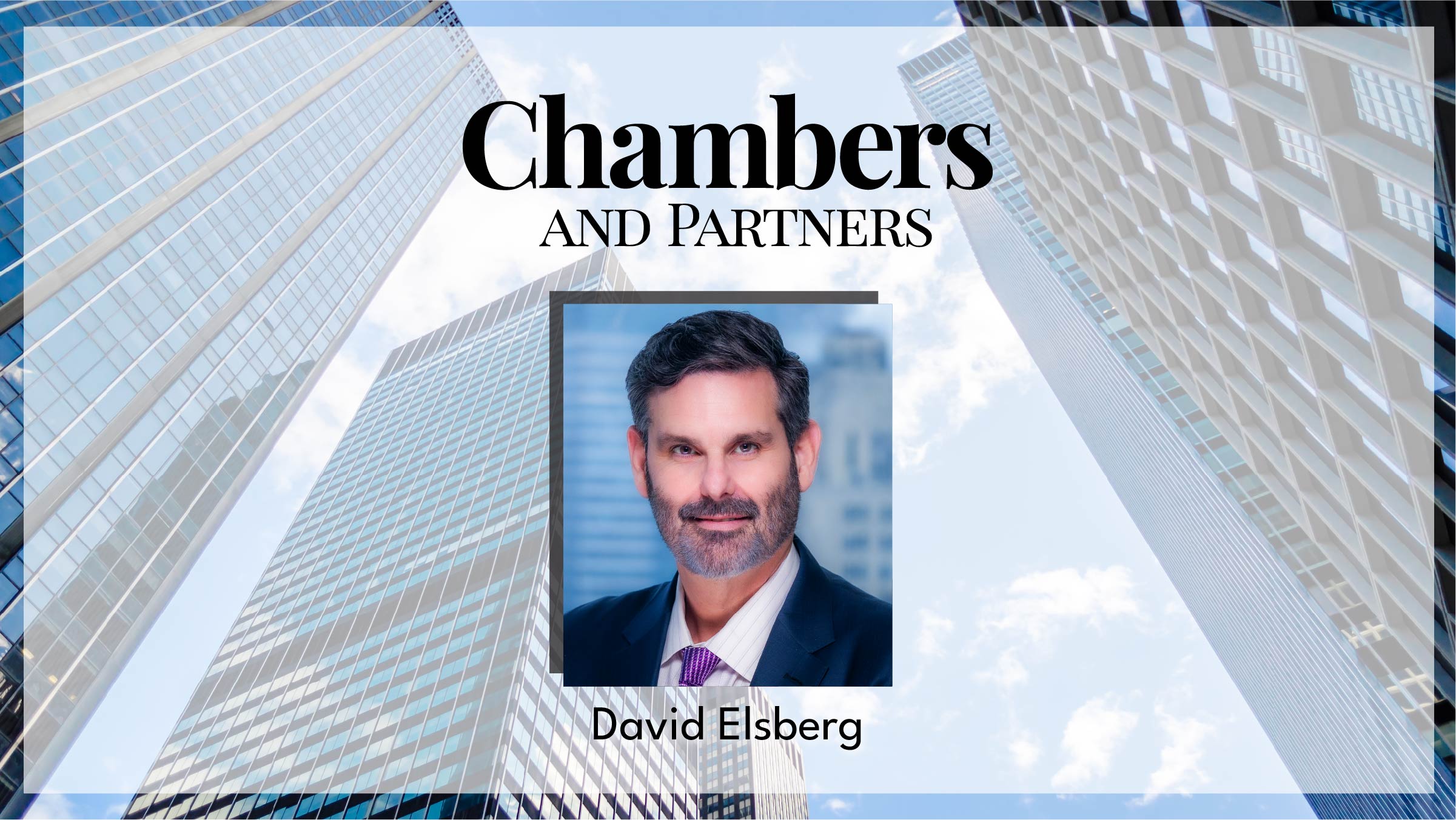 David Elsberg and Chambers logo