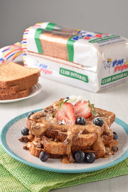 Tostadas Francesas con Maní