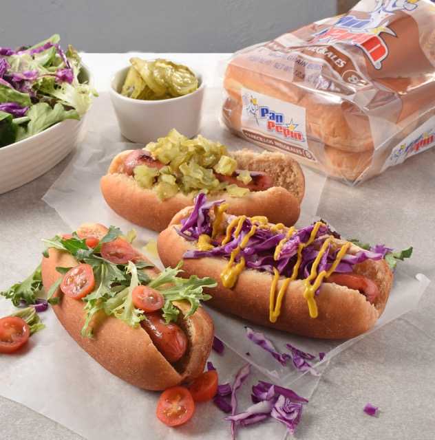 Variedad de Hot Dogs