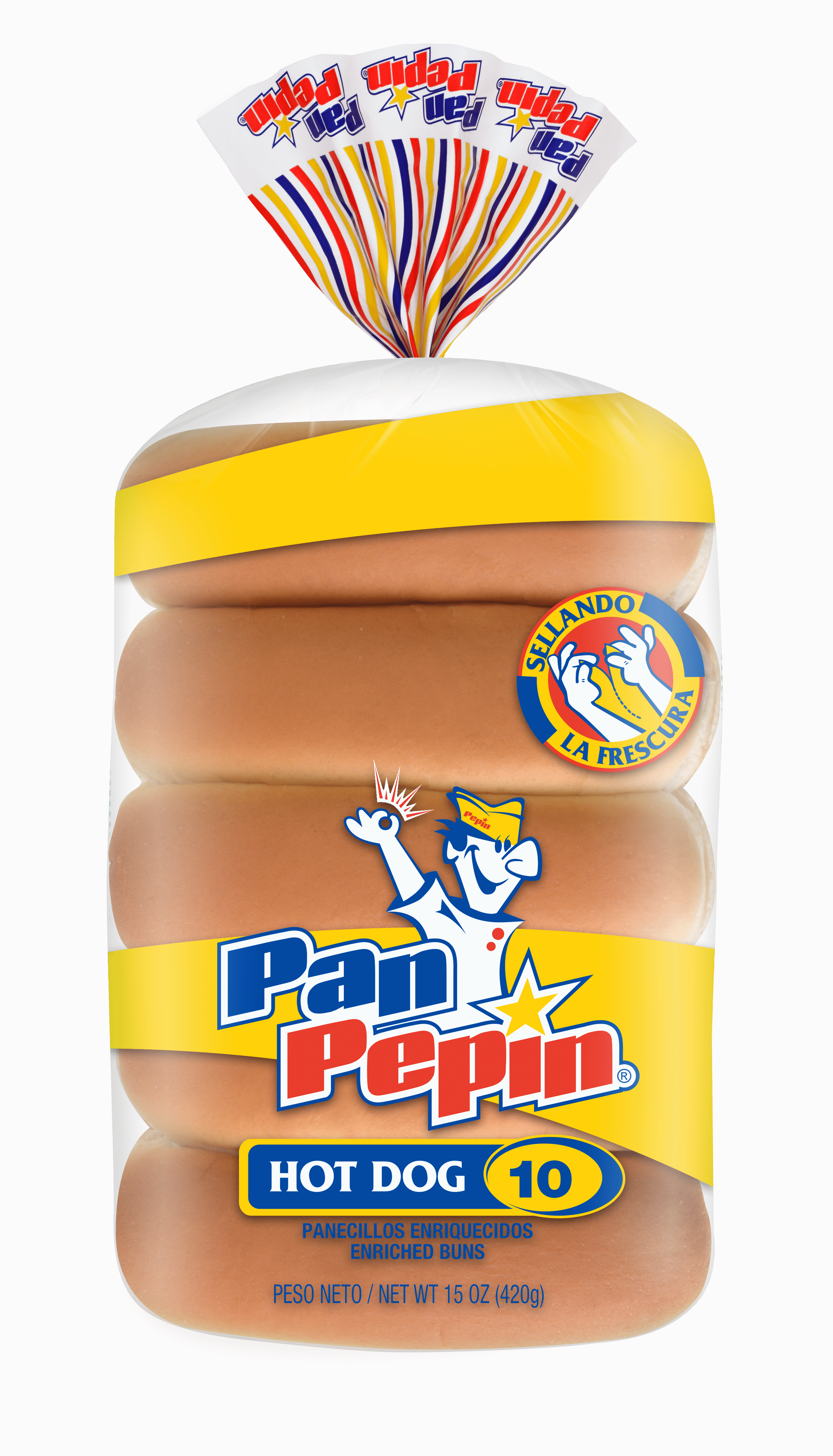 Pan Pepín Hot Dog