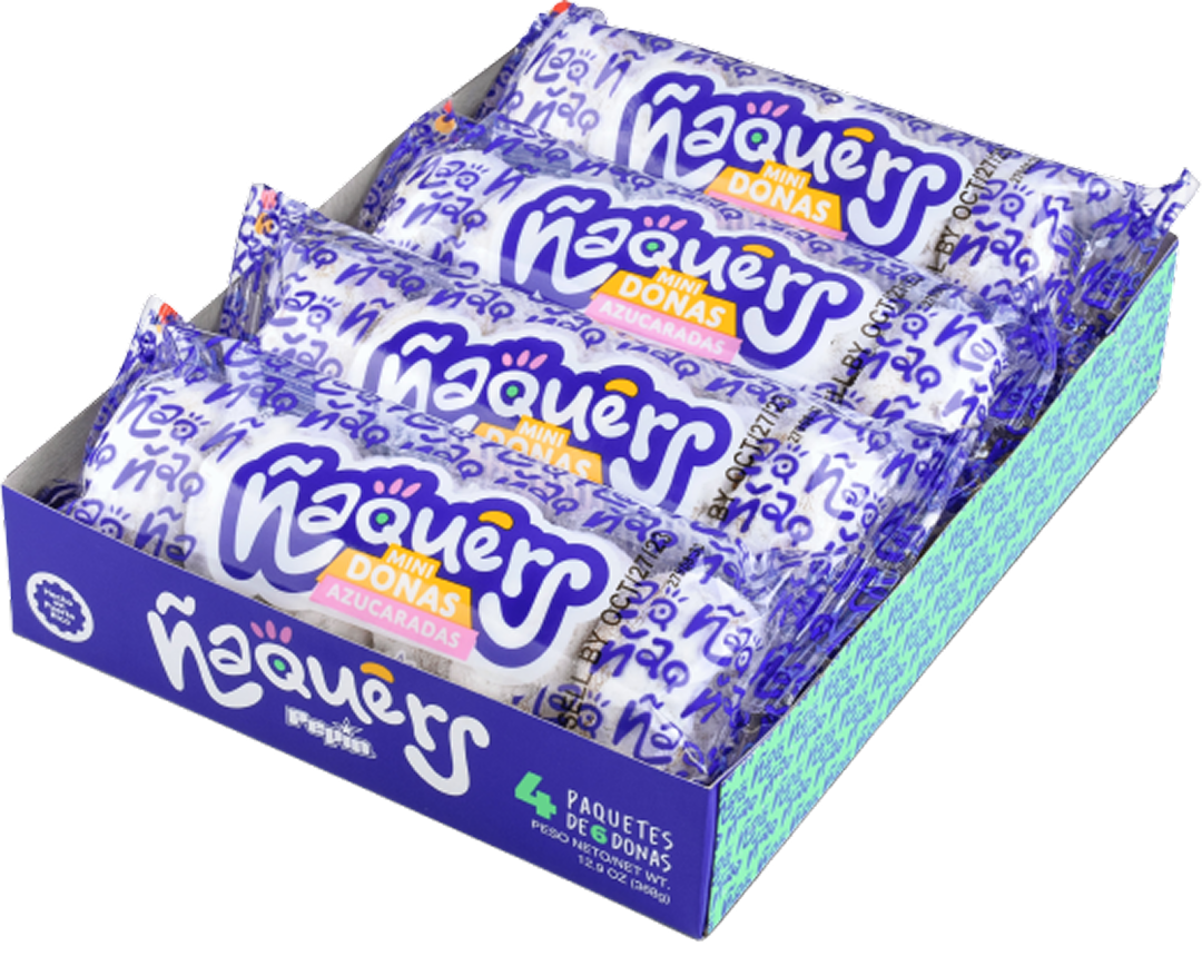 Ñaquers Azucaradas 4PCK