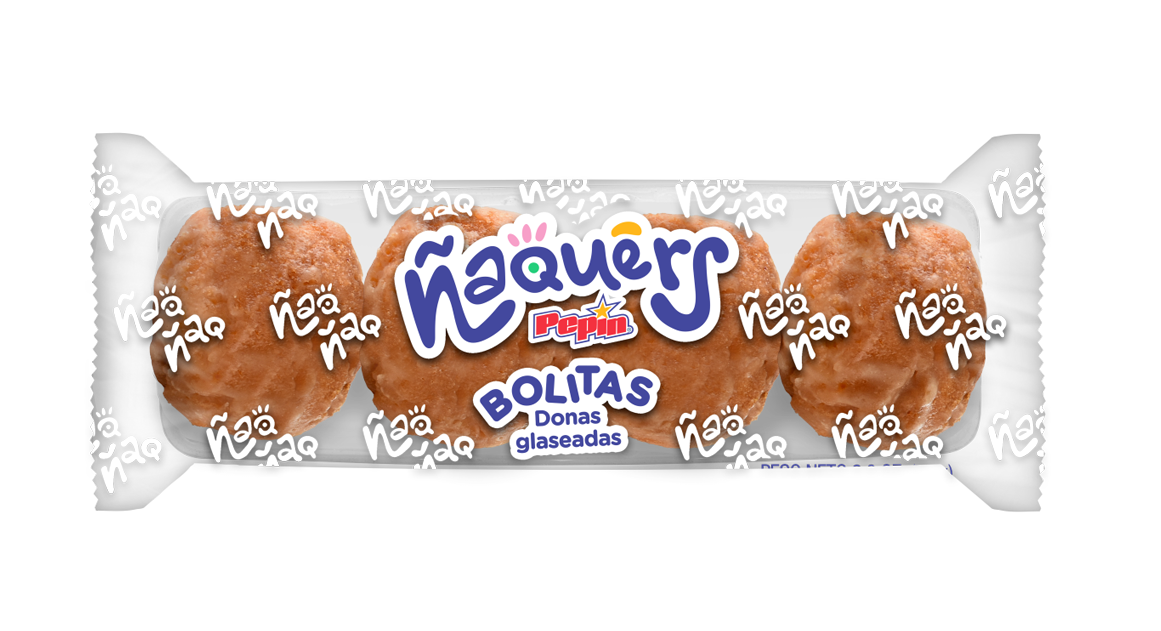Ñaquers Bolitas Glaseadas Individual