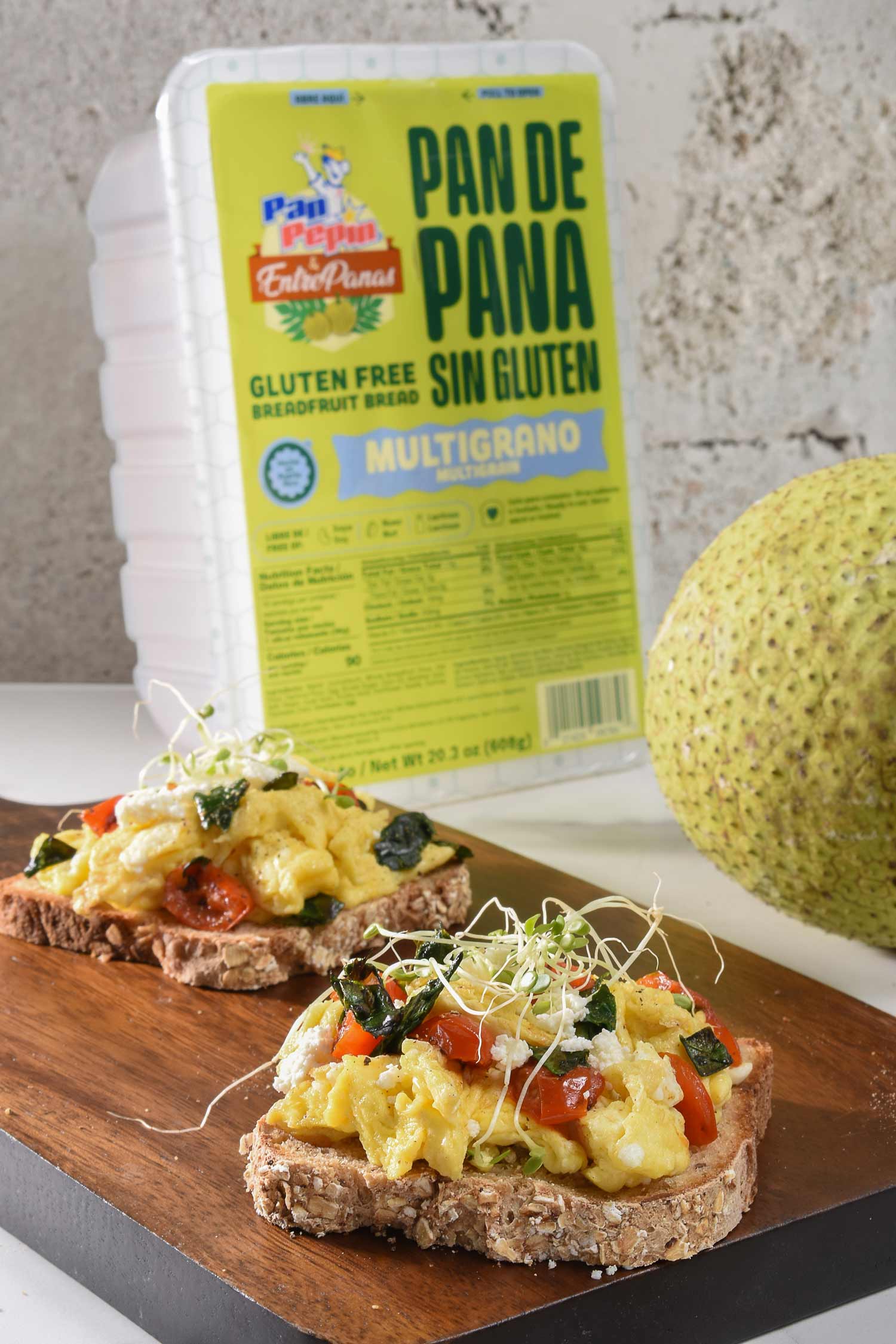 Pan de Pana Multigrano Sin Gluten