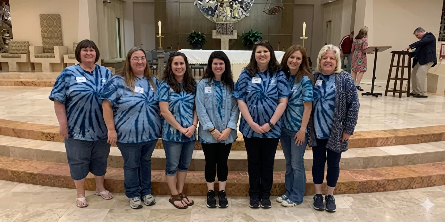 A photo of the Faculty at St. Mary's Catholic School