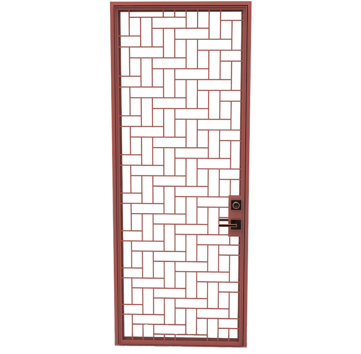 A spiral staircase with wooden steps