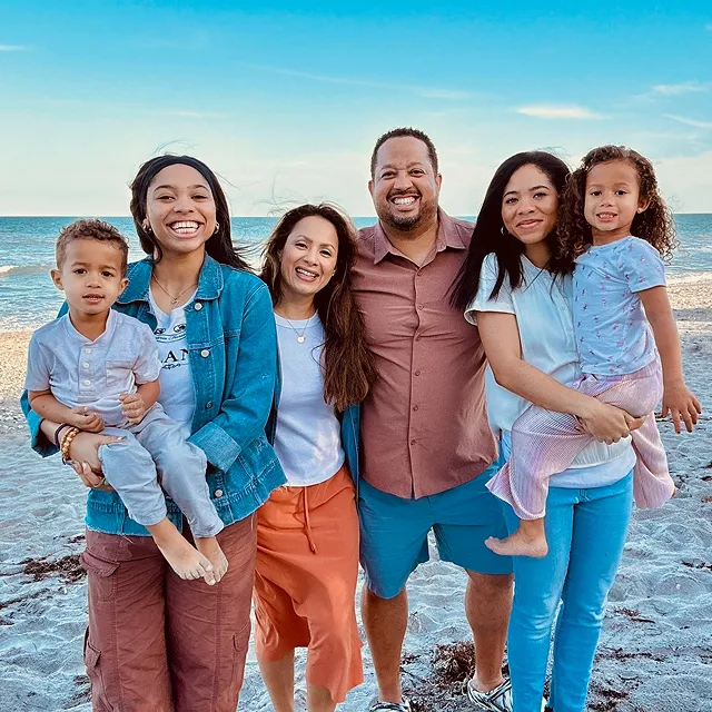 Mondo Grimes and family