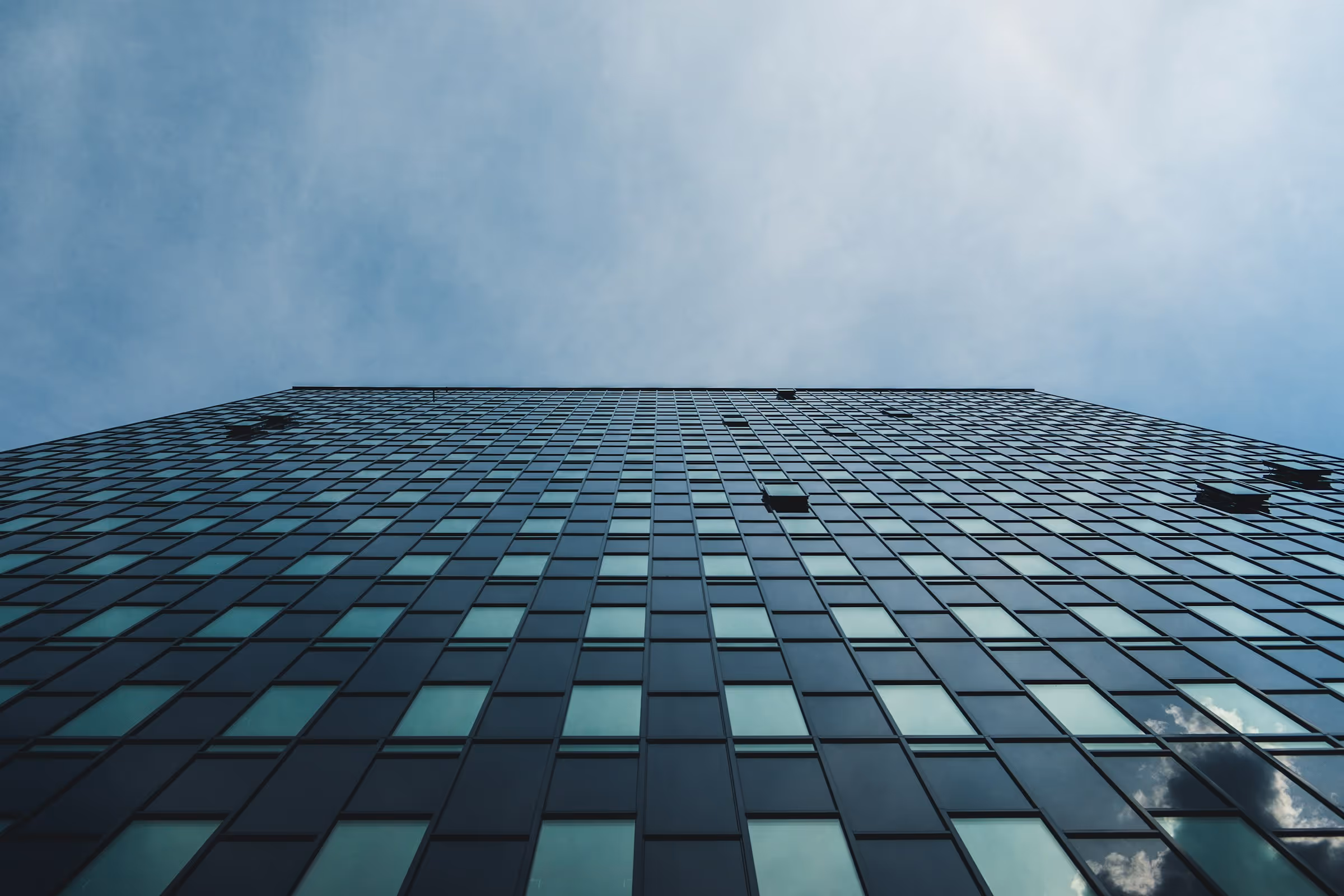 A modern building