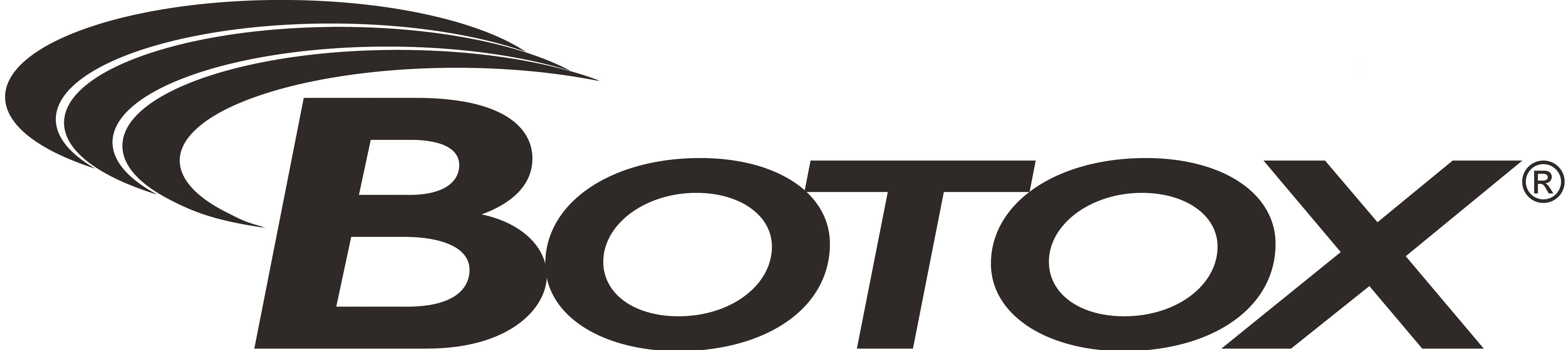 Botox brand logo with stylized arcs above the letter B.