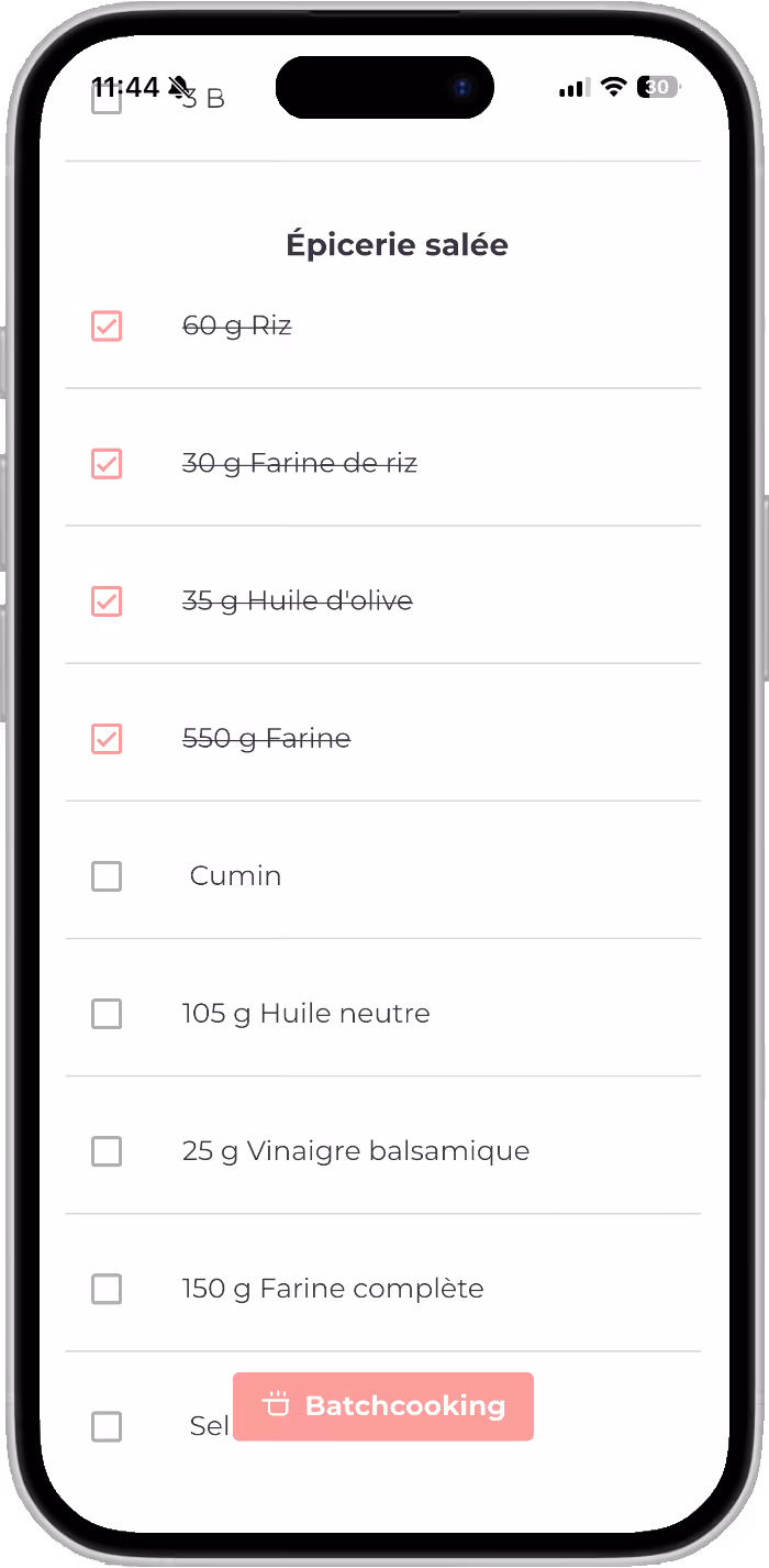 Capture d'écran de l'application Jeannou montrant différents outils pour aider les parents
