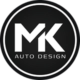 MK Auto Design logo – premium automotive window tinting, paint protection film, and ceramic coating in Tulsa, Oklahoma