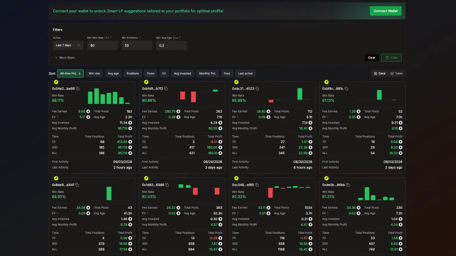 A screenshot of LP Agent