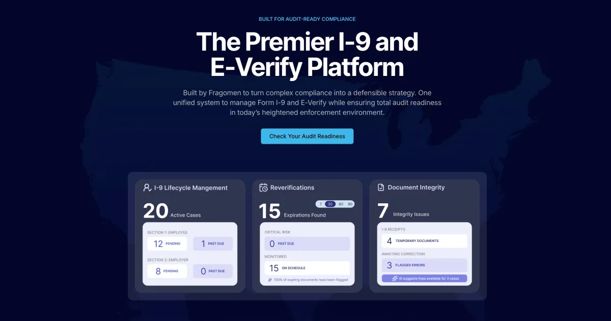 Electronic I-9 & E-Verify Software | WorkRight by Fragomen