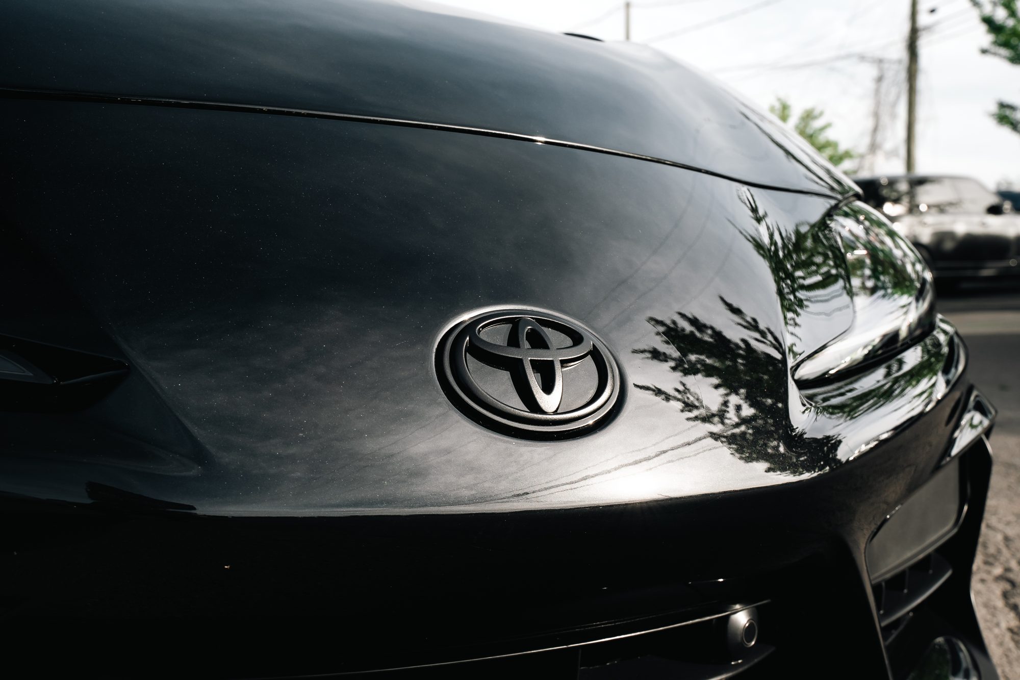 2024 Toyota GR Supra front badge detail, Titan Motoring Nashville