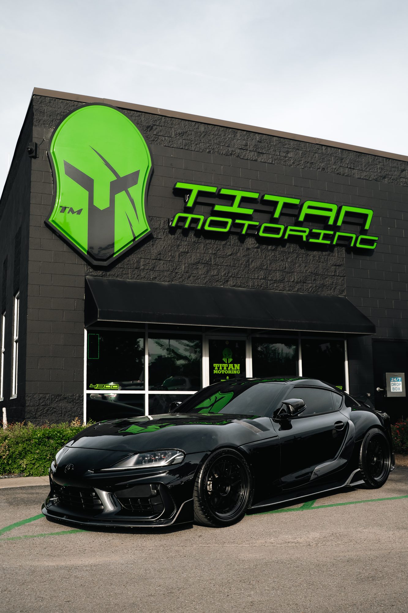 2024 Toyota GR Supra with Fitcamx 4K dashcam install, Titan Motoring Nashville