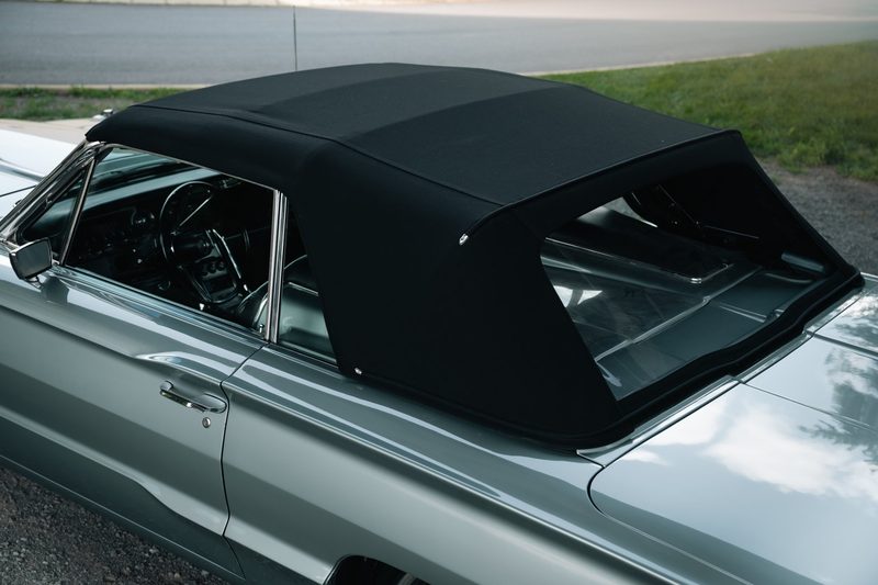 New Stayfast cloth convertible top on a 1964 Thunderbird