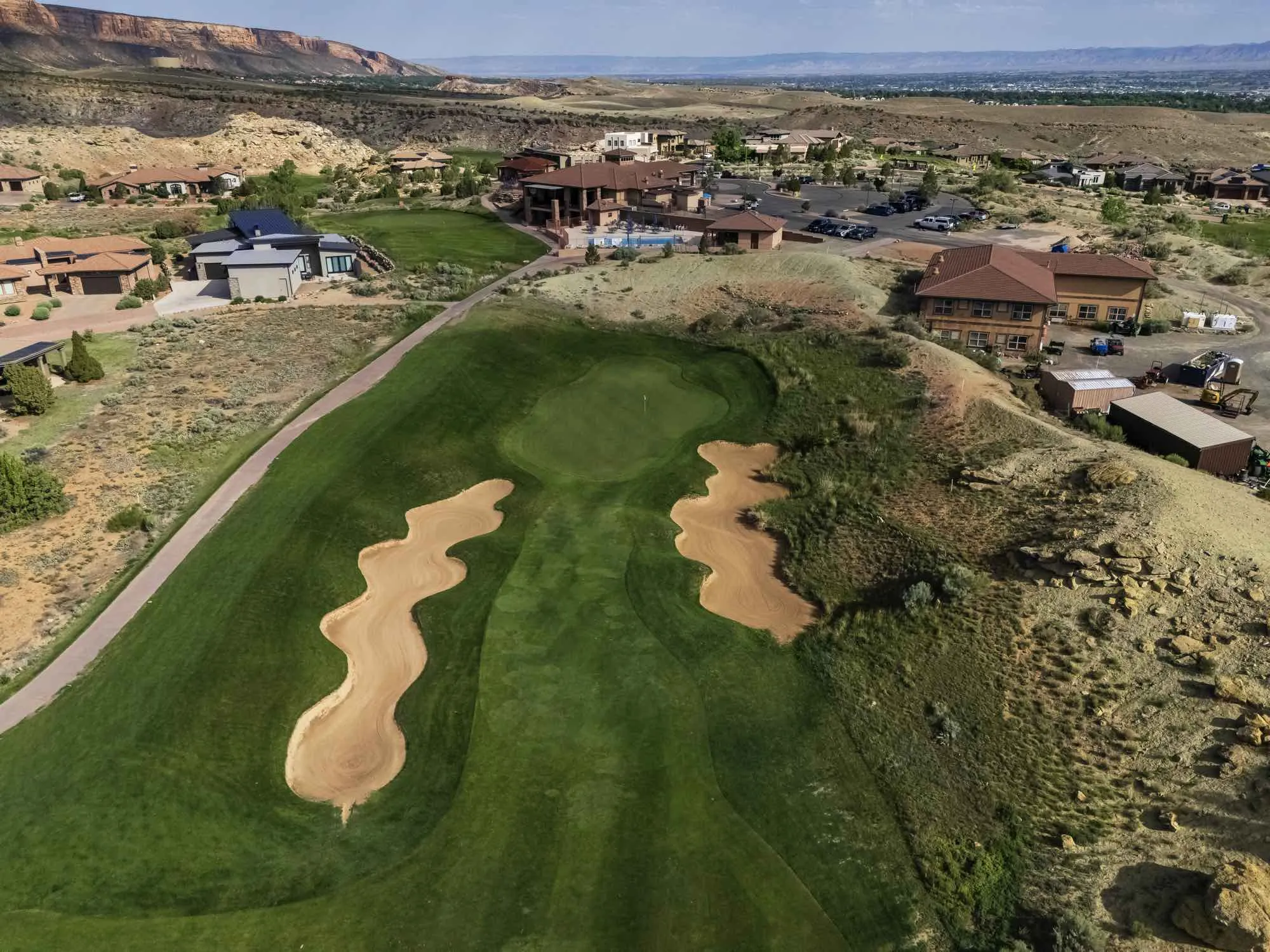 Redlands Mesa Golf Course showcasing event spaces and picturesque landscape