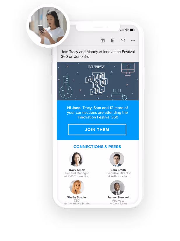 Screenshot of InGo application