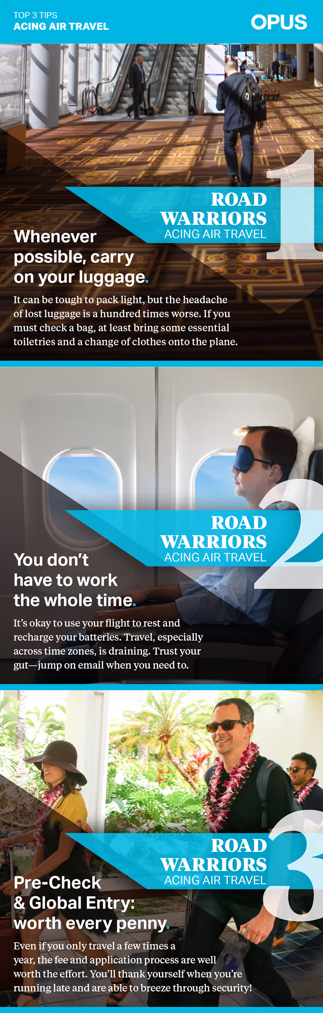 road warriors air travel tips
