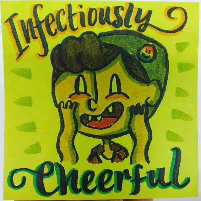 jericho SUPO post-it doodle