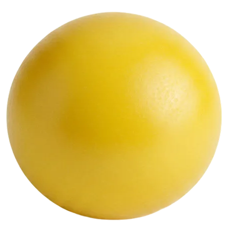 Yellow potpots sugar-shelled chocolate candy piece