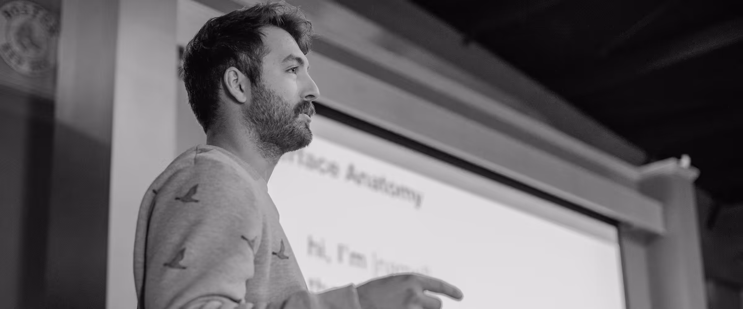 Matt Sebert of Lawrence & Schiller speaking at an engagement