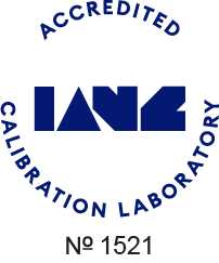 IANZ Accreditation Badge - number 1521