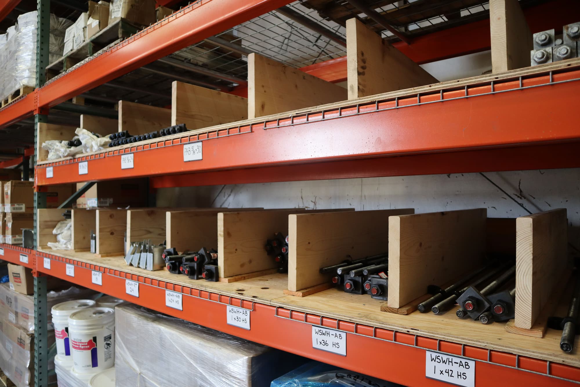 Anchor bolts, foundation mesh, and accessories to secure and reinforce your concrete work.