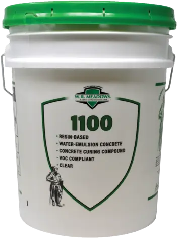 Clear-finish curing compound that meets ASTM C309 requirements for concrete flatwork.