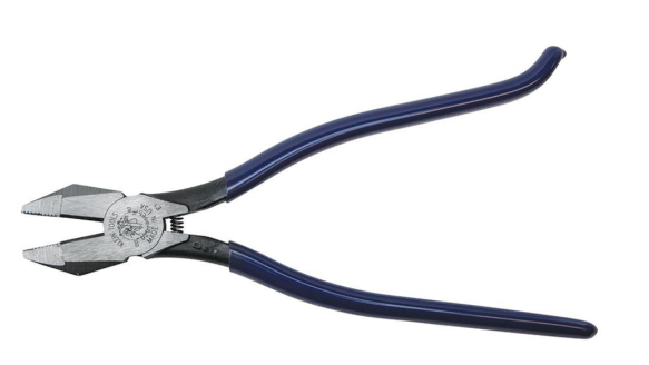Klein Tools professional-grade pliers for rebar tying, wire cutting, and general construction.