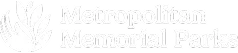 Metropolitian memorial park White Logo