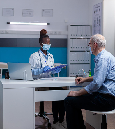 UK private GP clinician reviewing private clinic accelerator materials