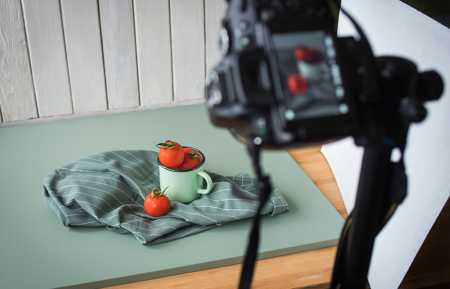 Lifestyle product photography portfolio sample with real props and styled scene by Artfoxlab