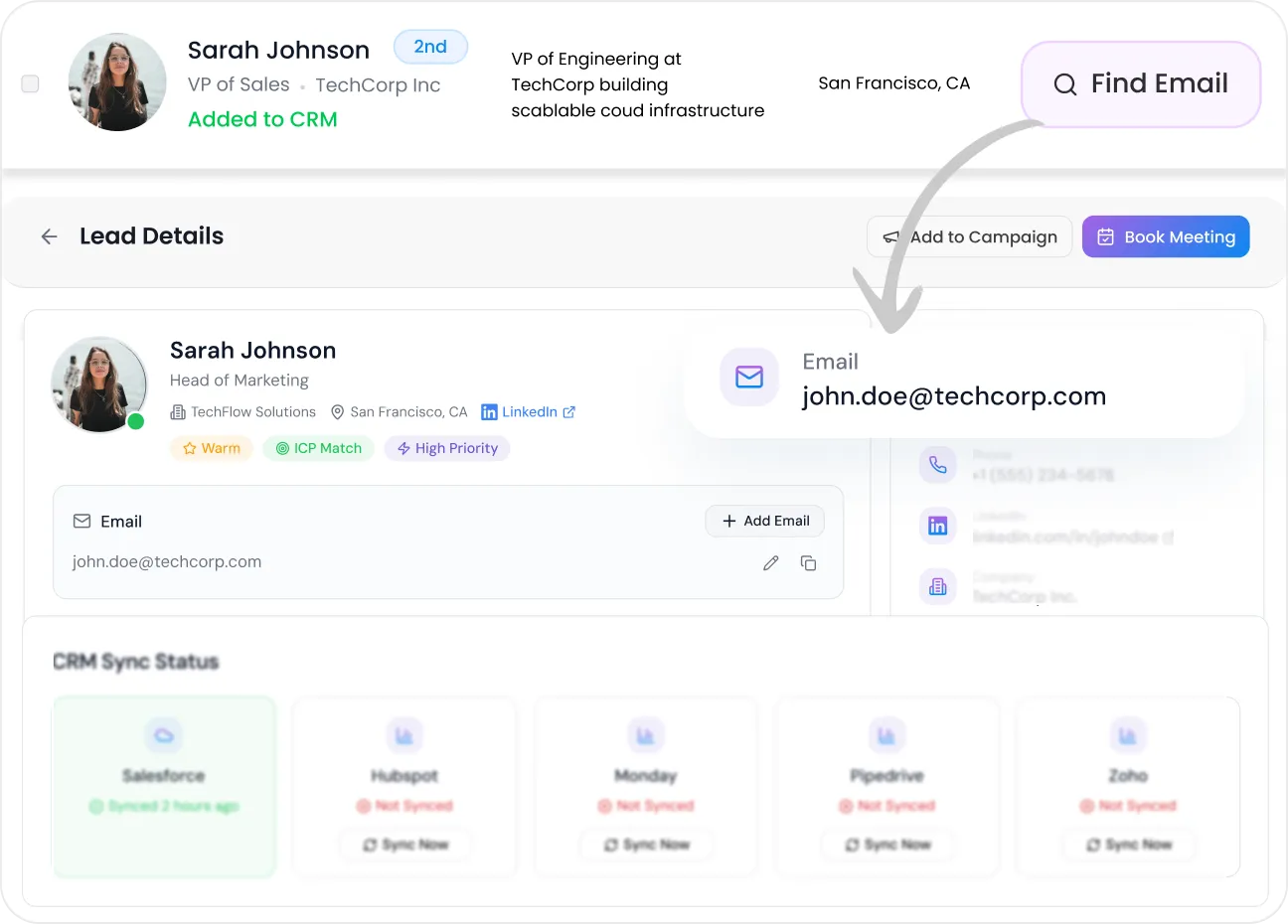 Flowkon email finder – find and verify business emails from LinkedIn prospects instantly
