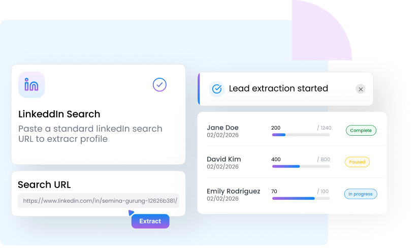 Enrich Leads From LinkedIn Search