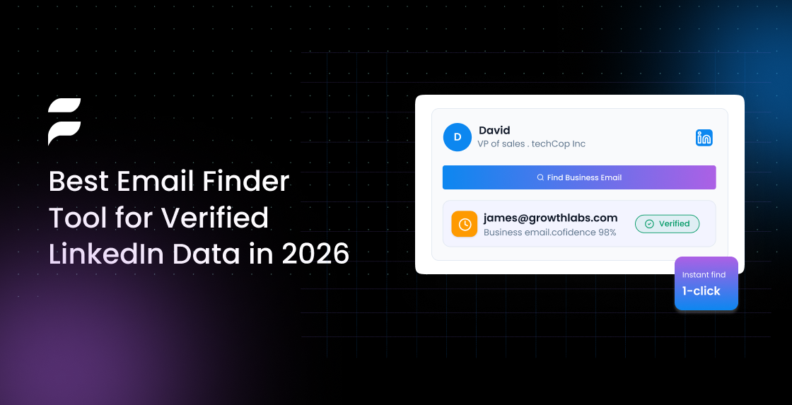 Best Email Finder Tool for Verified LinkedIn Data in 2026