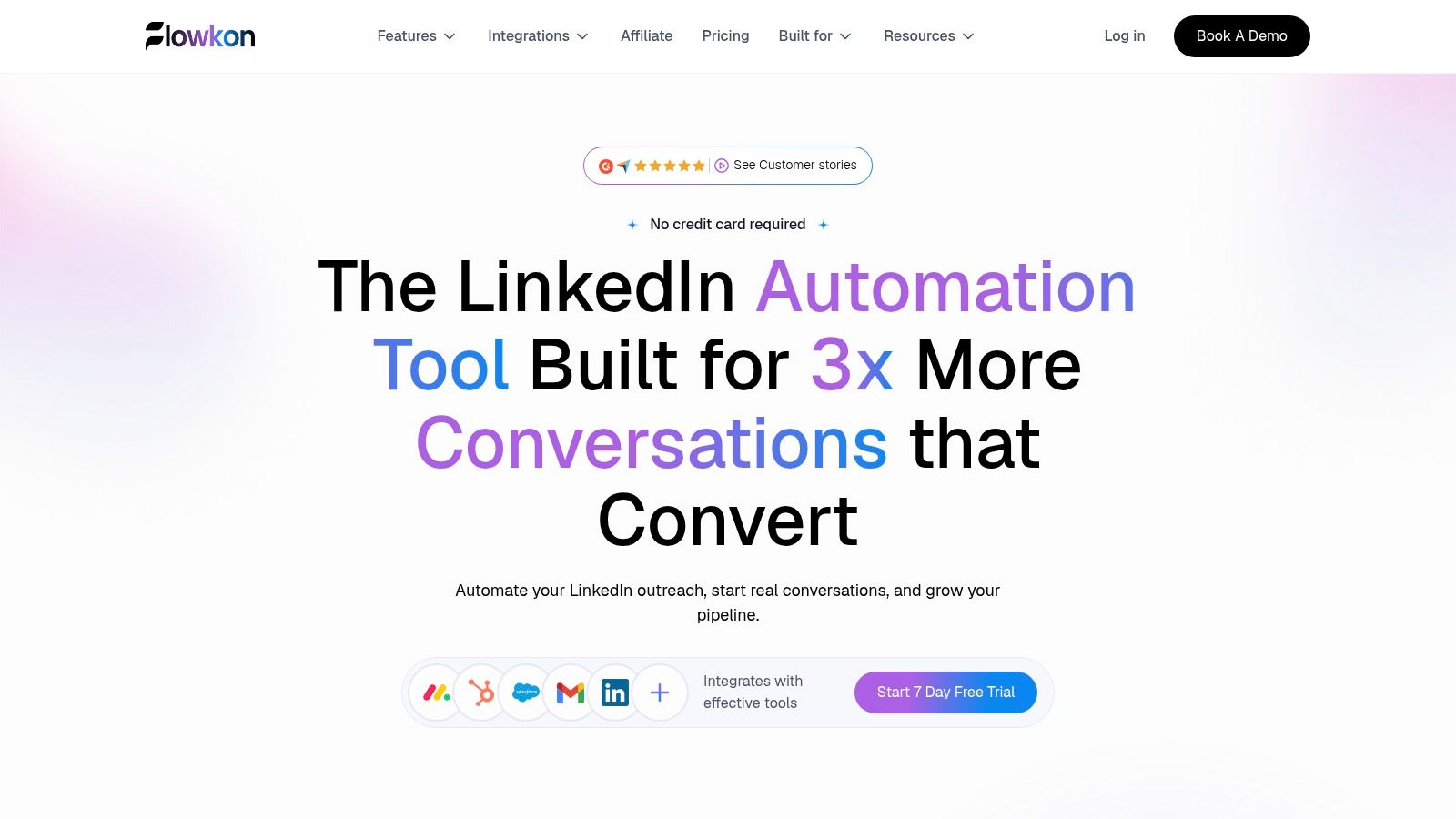 Expandi alternatives and alternative to Expandi, Flowkon LinkedIn automation tool
