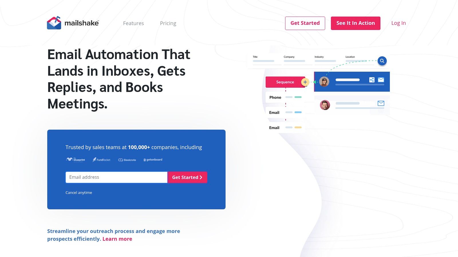 Mailshake email outreach tool