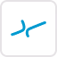 Blue icon of a crossed wrench and screwdriver representing tools or settings.