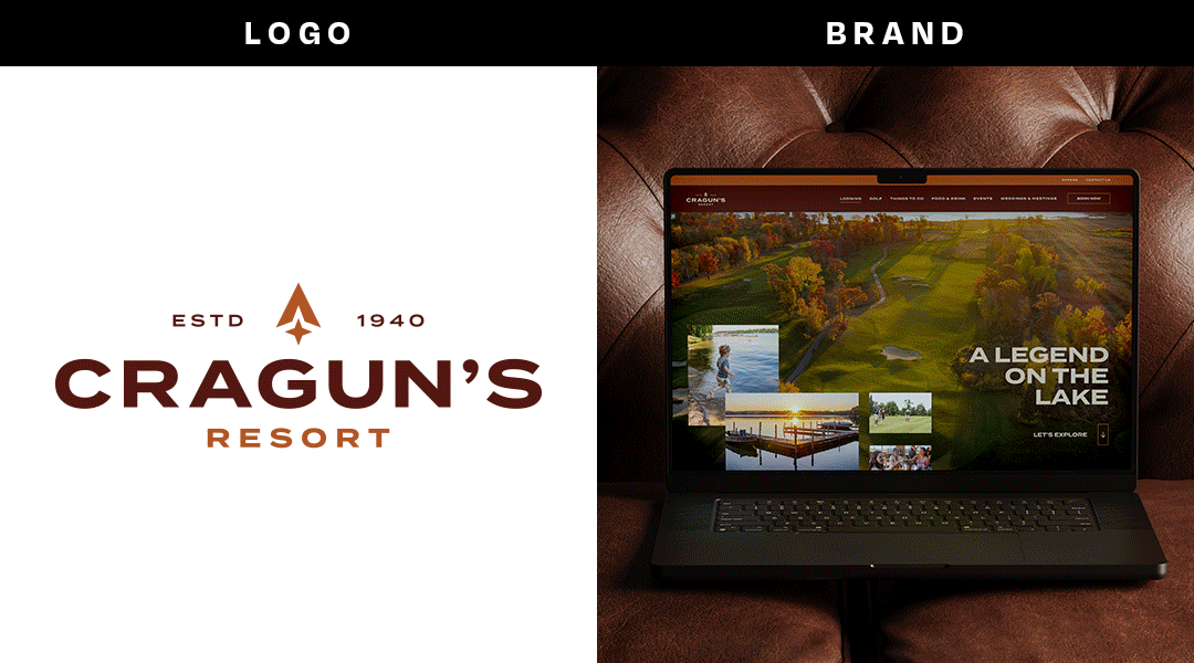 Cragun's Logo vs Brand