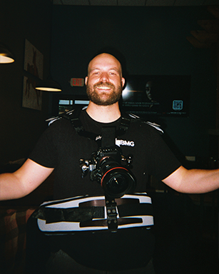 camera man on shoot day